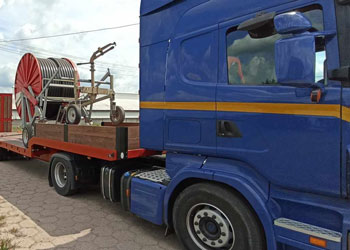 Nitro Sław - Usługi transportowe lawetą niskopodwoziową